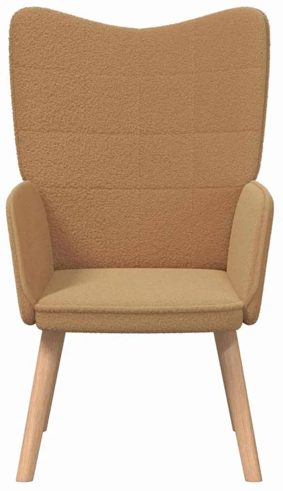vidaXL Πολυθρόνα Μπεζ 62 x 67 x 95,5 εκ Υφάσματος Sherpa