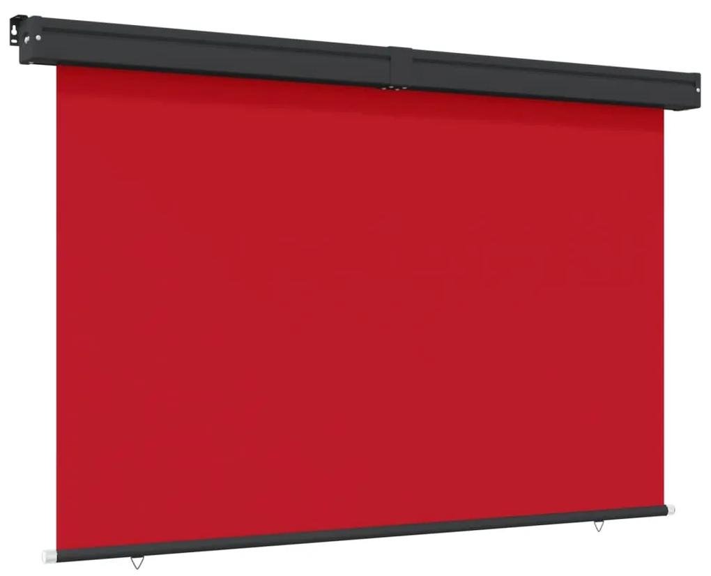 vidaXL Σκίαστρο Βεράντας Πλαϊνό Κόκκινο 175 x 250 εκ.