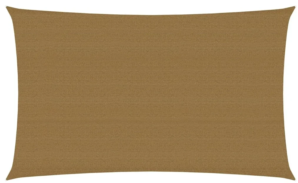 Πανί Σκίασης Taupe 5 x 8 μ. από HDPE 160 γρ/μ² 311413