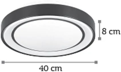 Πλαφονιέρα InLight 42179-Διάμετρος: 50 εκ.