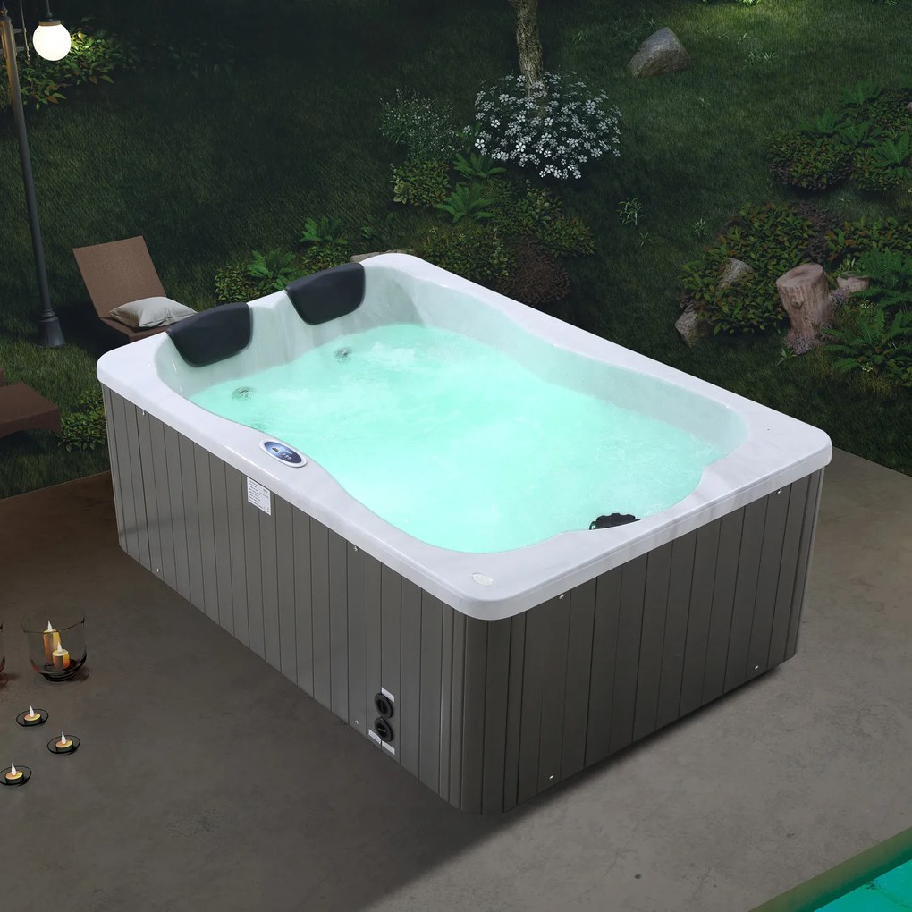 Σύστημα τζακούζι SPA εξωτερικού χώρου Pearl M-3374 KARAG 175x110x72cm - M-3374-A010 - M-3374-A010