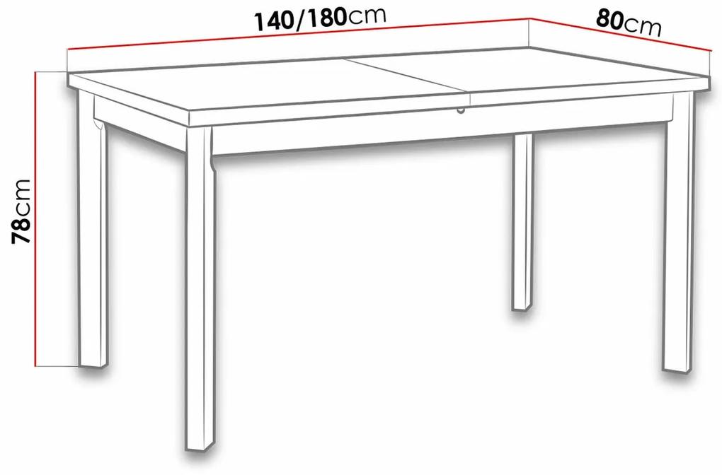 Τραπέζι Victorville 132, Sonoma οξιά, 78x80x140cm, 34 kg, Επιμήκυνση, Πλαστικοποιημένη μοριοσανίδα, Ξύλο, Μερικώς συναρμολογημένο, Ξύλο: Οξιά