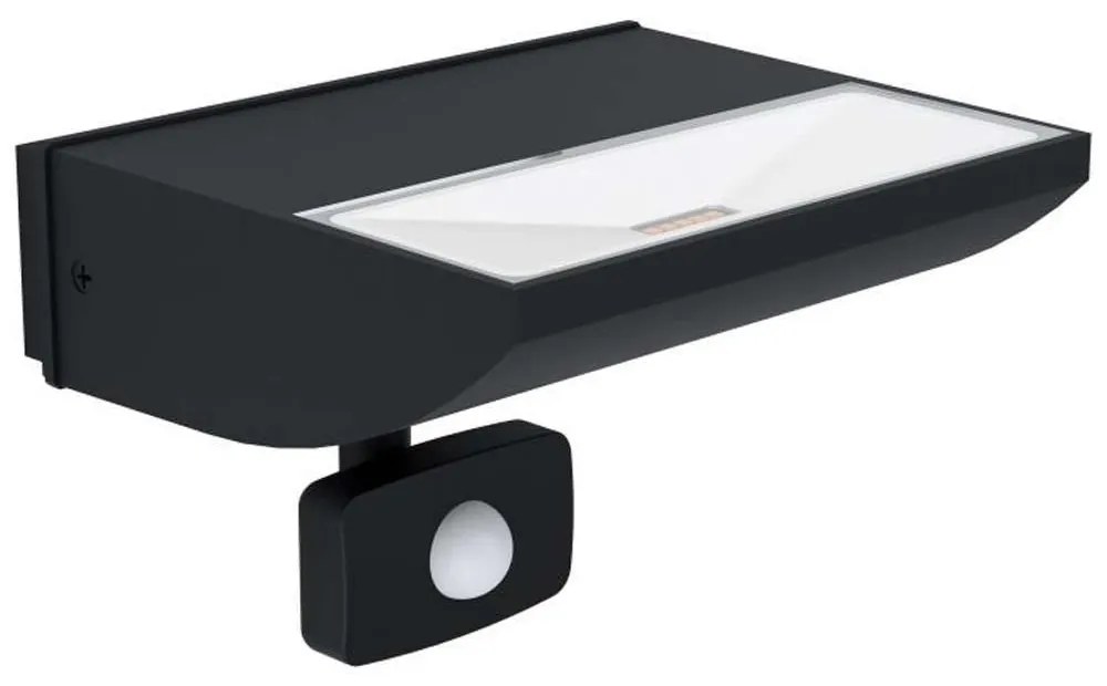 Φωτιστικό Τοίχου - Απλίκα 99579 Sorronaro Led Με Αισθητήρα Black Eglo