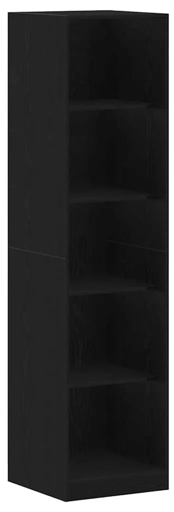 vidaXL Ντουλάπι Μαύρη δρυς 50 x 50 x 200 cm Επεξεργασμένο ξύλο