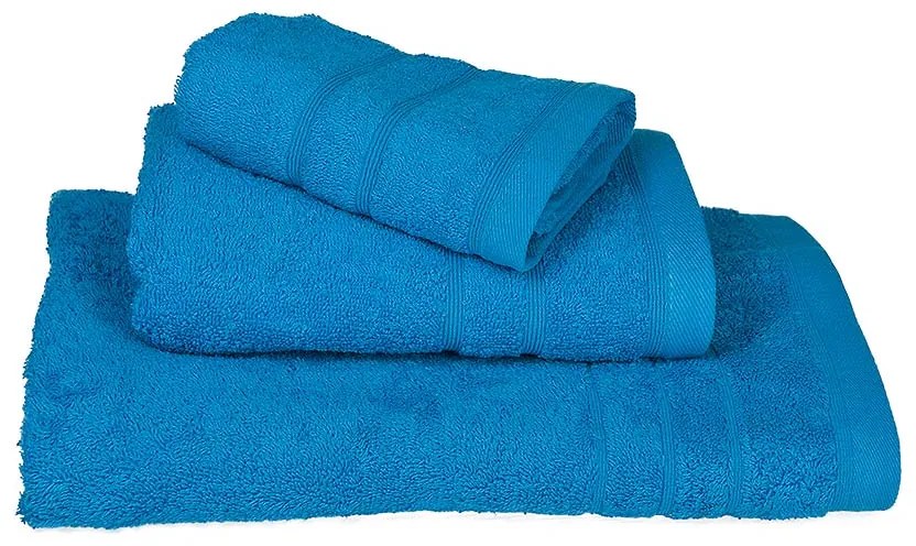 Πετσέτα ΚΟΜΒΟΣ Πεννιέ 500γρ/μ2 Τυρκουάζ Προσώπου 50x90