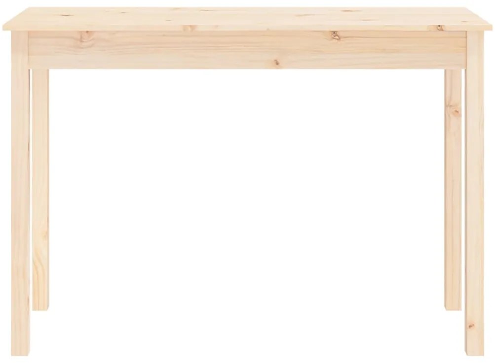 vidaXL Τραπέζι Κονσόλα 110 x 40 x 75 εκ. από Μασίφ Ξύλο Πεύκου