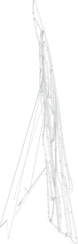 vidaXL Φωτισμένο Σκηνικό Γεννηθέντος Πολύχρωμο 112 x 72 εκ PVC