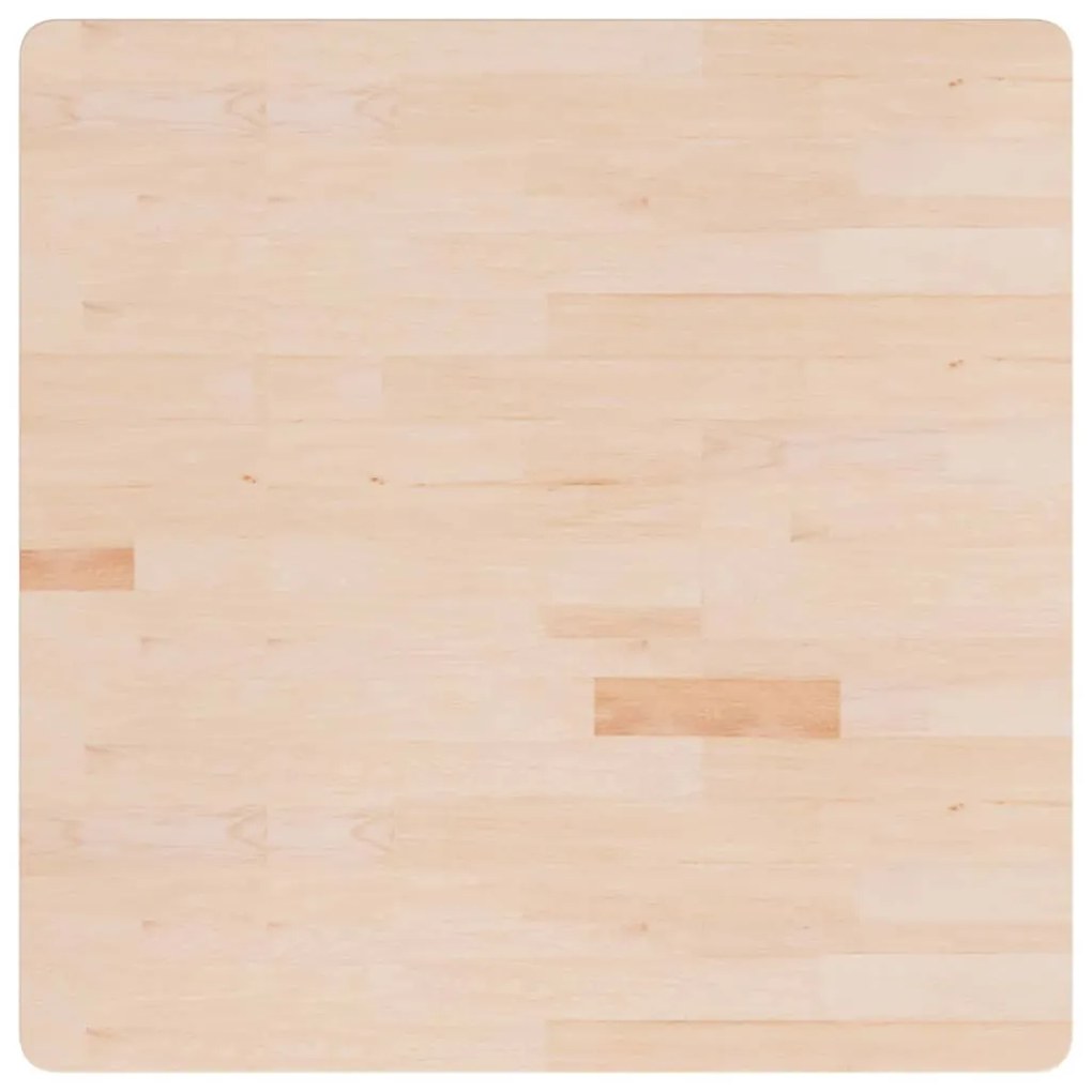 vidaXL Επιφάνεια Τραπεζιού Τετράγωνη 90x90x2,5 εκ. Μασίφ Ξύλο Δρυς