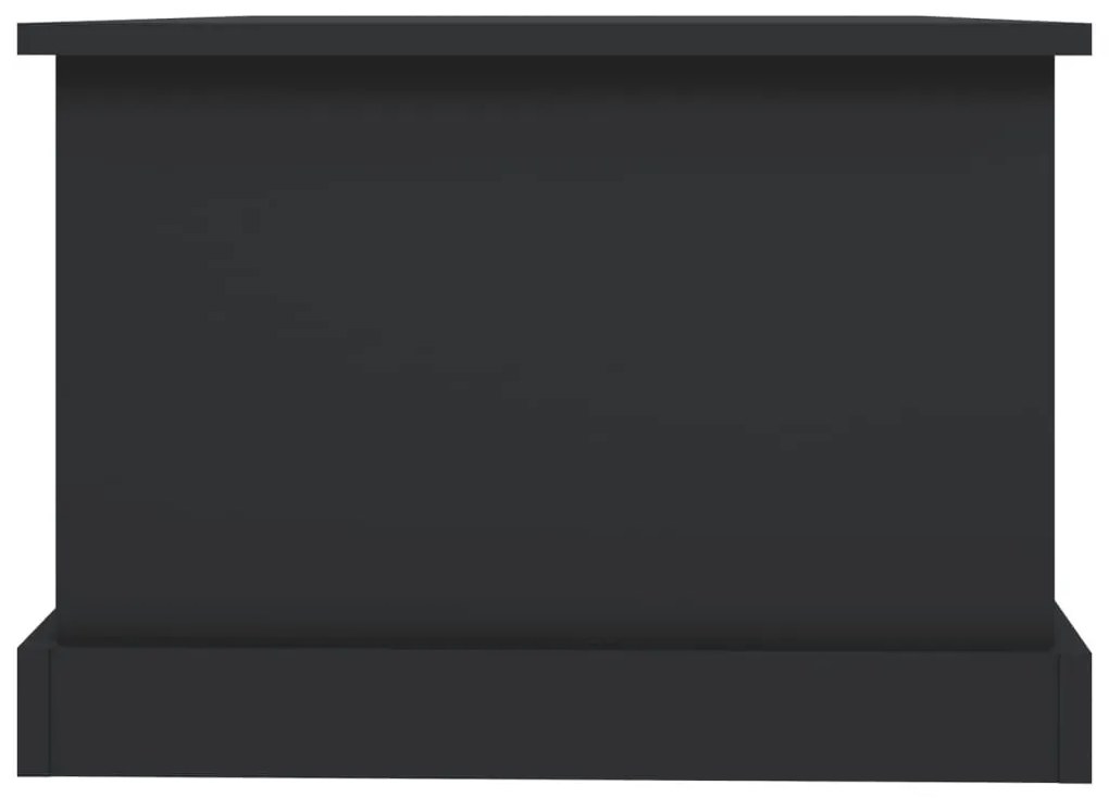Τραπεζάκι Σαλονιού Μαύρο 90x50x35 εκ. Επεξεργασμένο Ξύλο - Μαύρο