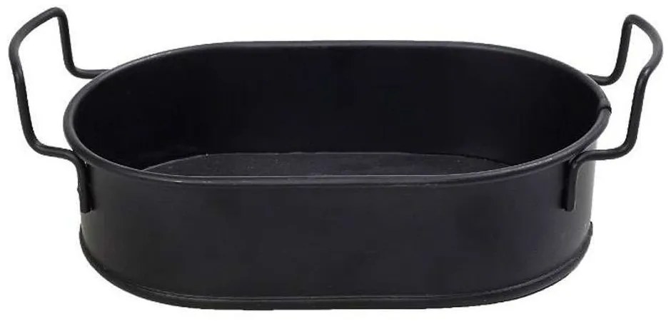 Δίσκος Σερβιρίσματος TEM103 23,5x21x7cm Black Espiel Metal