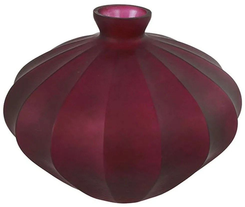 Βάζο Marylou Μπουλ 013.788467 32x25cm Bordo Glass
