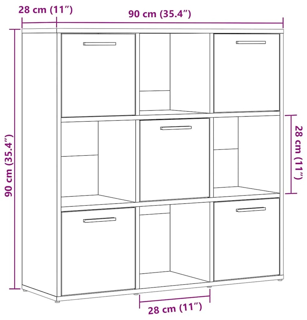 ΒΙΒΛΙΟΘΗΚΗ ΤΕΧΝΙΤΗΣ ΔΡΥΣ 90X28X90 ΕΚ. ΕΠΕΞΕΡΓΑΣΜΕΝΟ ΞΥΛΟ 856059