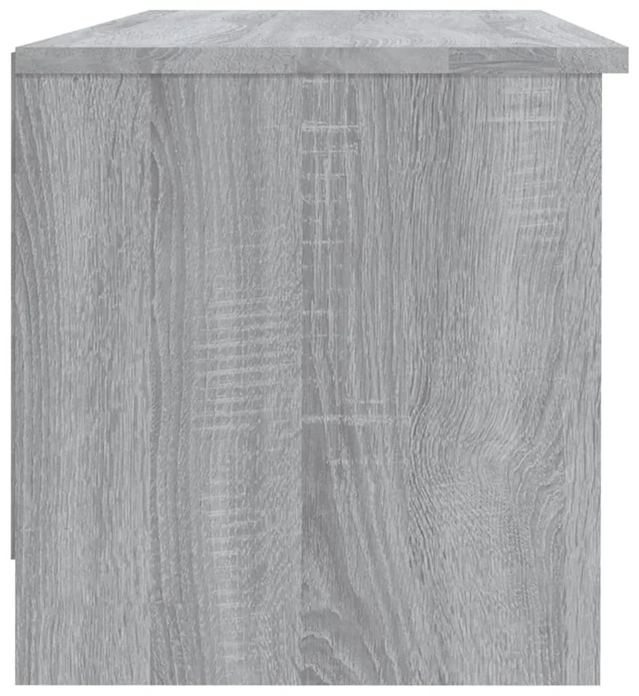 vidaXL Έπιπλο Τηλεόρασης ΓκριSonoma102x35,5x36,5εκ. Επεξεργασμένο Ξύλο