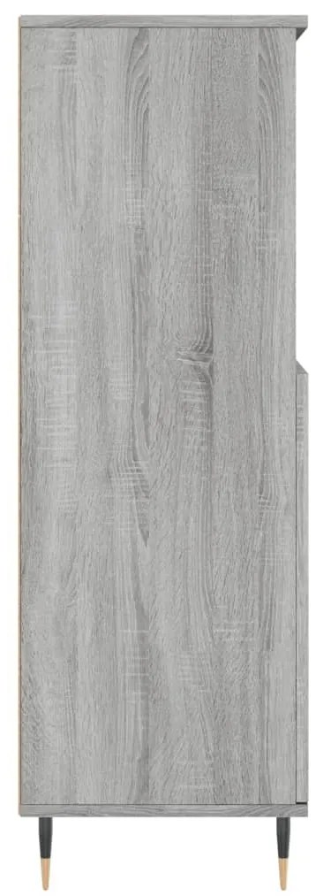vidaXL Ντουλάπι Γκρι Sonoma 60 x 36 x 110 εκ. από Επεξεργασμένο Ξύλο