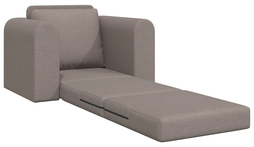 vidaXL Κατωσάι Καναπές Κρεβάτι 2 σε 1 Ταμπά 98x71x83 εκ. Ύφασμα
