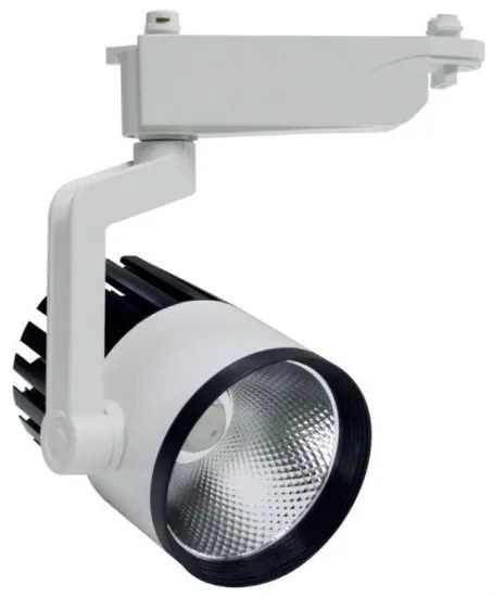 Σποτ Ράγας T00101 μεταλλικό LED 30W 3000K Inlight-T00101-WH-Μαύρο-Λευκό T00101-WH