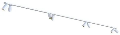 Σποτ Φωτιστικό Ράγας 8xGU10 10W IP20 Mono 2x200 Nowodvorski-7696-Λευκό-Χρυσό 7696