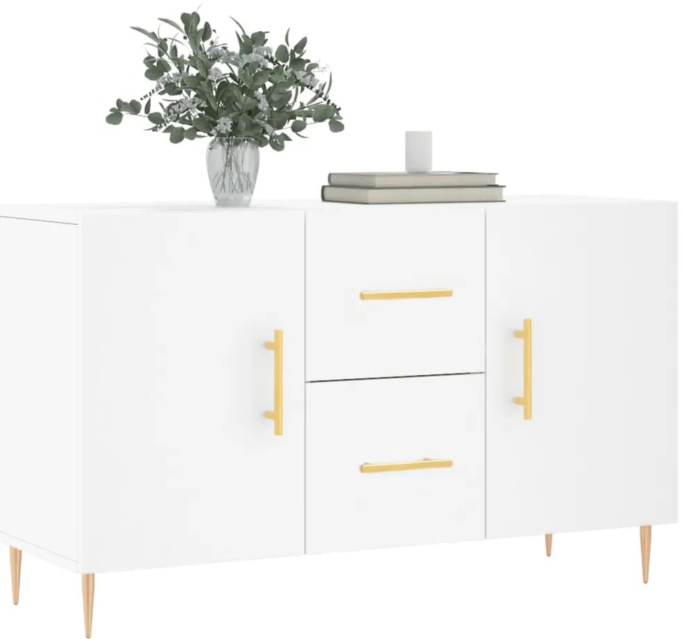 vidaXL Ντουλάπι Λευκό 100 x 36 x60 εκ. Επεξεργασμένο Ξύλο