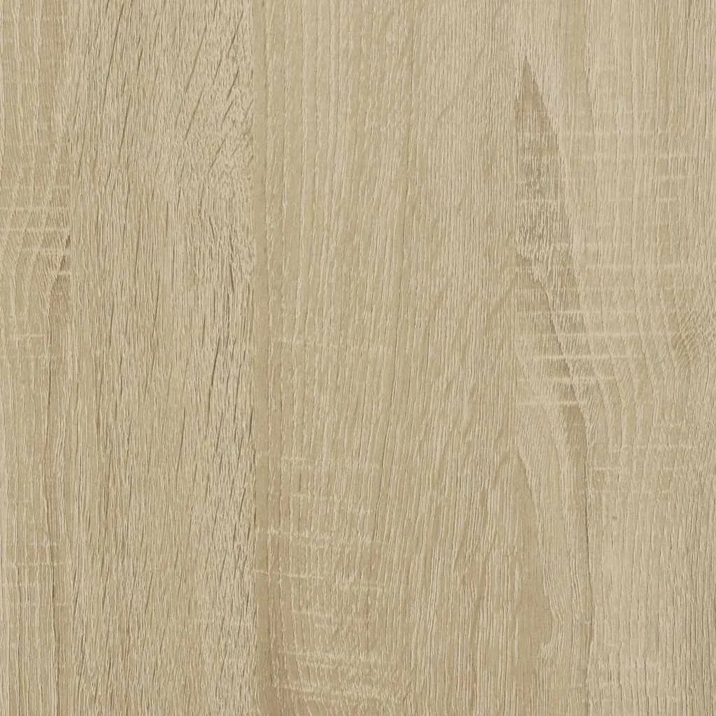 Έπιπλο Τηλεόρασης Sonoma Δρυς 60x31x39,5 εκ. Επεξ. Ξύλο - Καφέ
