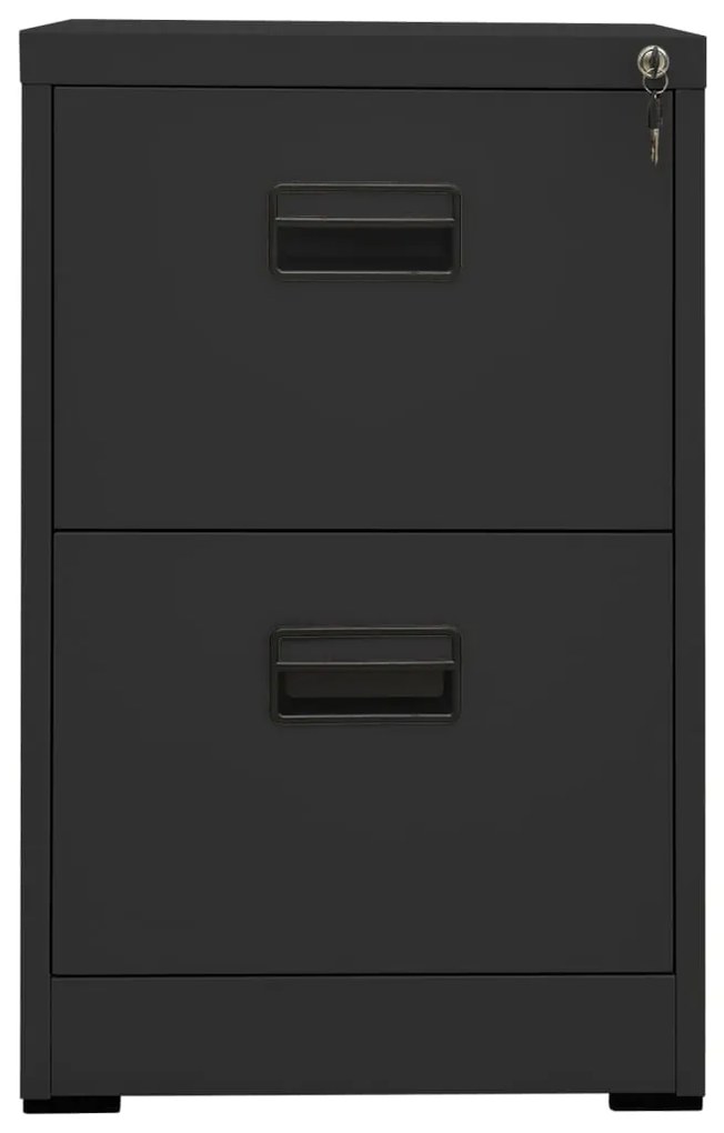 vidaXL Αρχειοθήκη Ανθρακί 46 x 62 x 72,5 εκ. από Ατσάλι