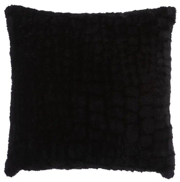 Μαξιλάρι Διακοσμητικό (Με Γέμιση) Mentor Black Nef-Nef Homeware 45X45 Πολυέστερ