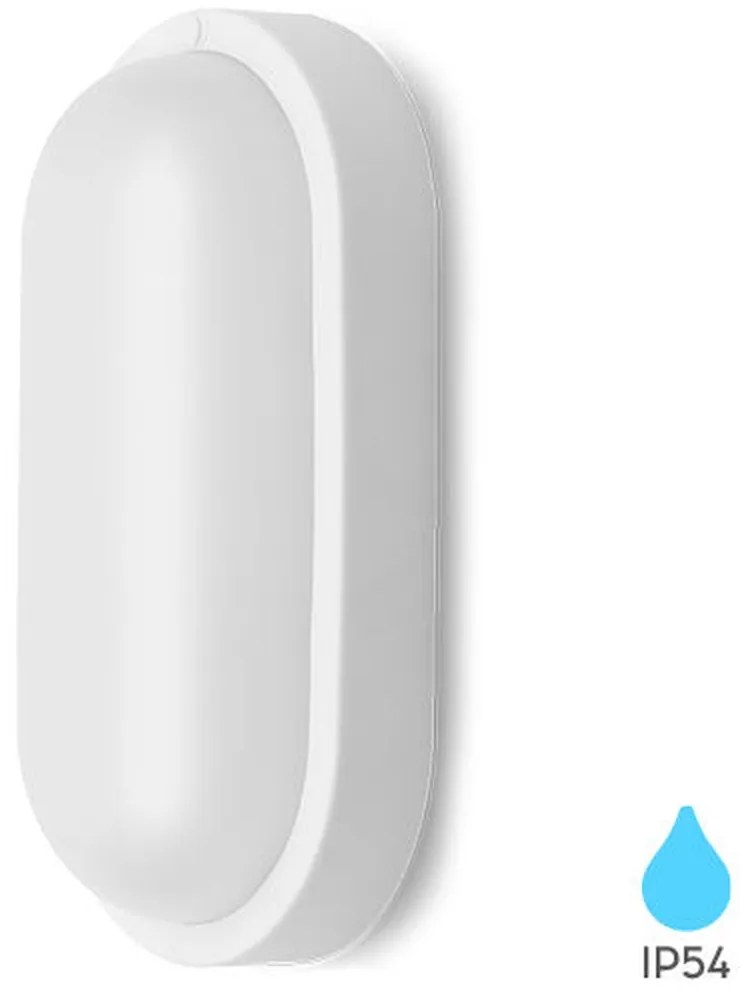 Φωτιστικό Επίτοιχο Braytron BC17-00730 Λευκό (White) 6500K