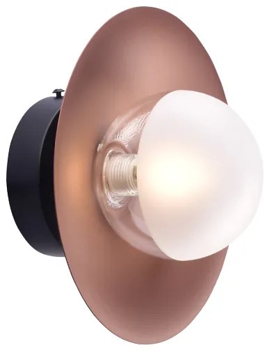 Φωτιστικό Επίτοιχο Aca HL4301W20BC HYDRA Οξυντέ (Bronzed)