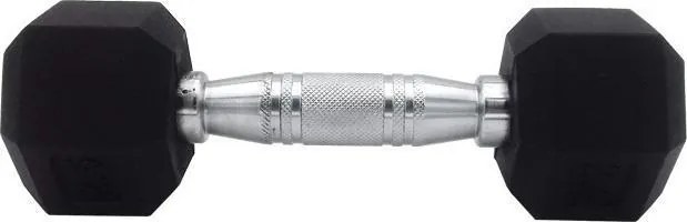Liga Sport Βαράκι Εξάγωνο Λαστιχένιο 1 x 2.5kg