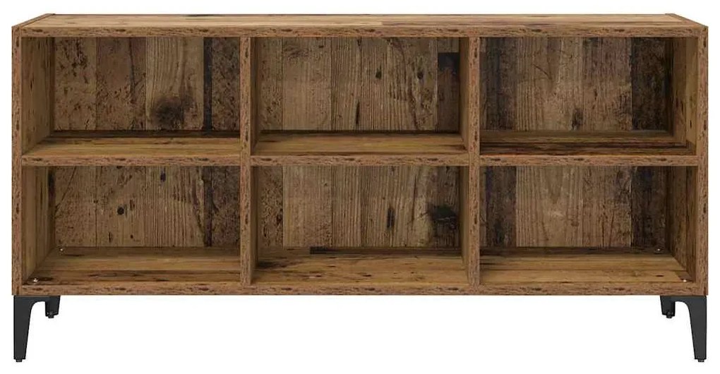 vidaXL Σετ επίπλου τηλεόρασης Επιτοίχιο Καφέ 69,5 x 30 x 50 εκ.