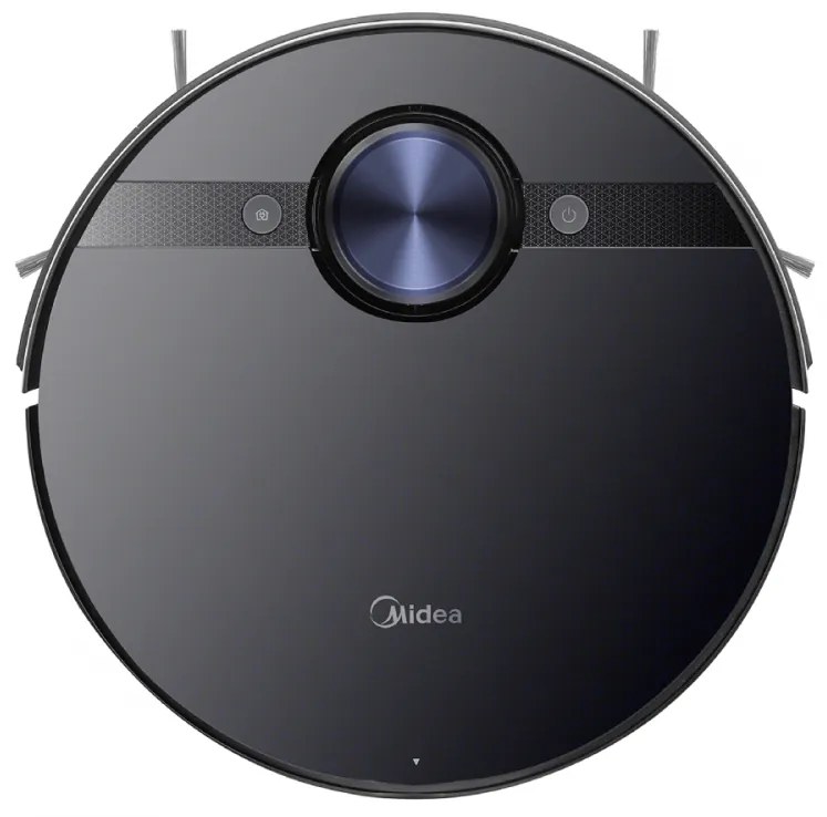 Midea ROBOT M7 Σκούπα Ρομπότ για Σκούπισμα &amp; Σφουγγάρισμα με Χαρτογράφηση και Wi-Fi Μαύρη