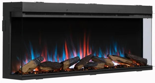 Έξυπνο Ηλεκτρικό Τζάκι Ένθετο 1500W Μαύρο Richen 3D Insert 113 R-EF 408A Sieline-R-EF 408A-Μαύρο R-EF 408A