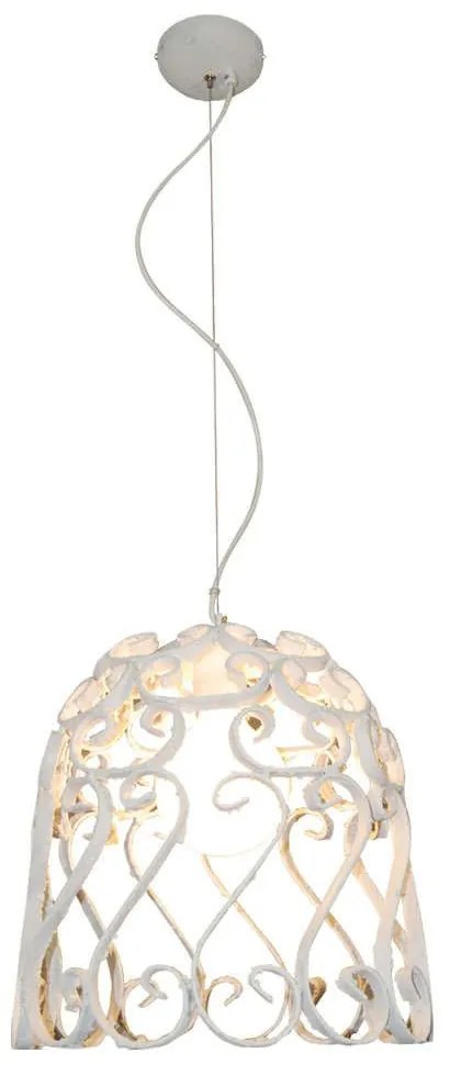 Φωτιστικό Οροφής Lewis HL-3586-1PΜ 77-4012 40x40x100cm 1xE27 60W White Homelighting