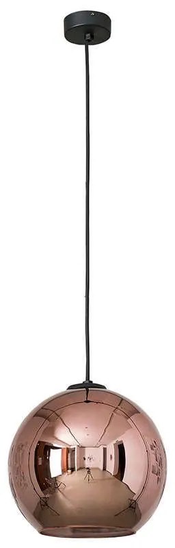 Φωτιστικό Οροφής Polaris 9058 Copper Nowodvorski Metal, Glass