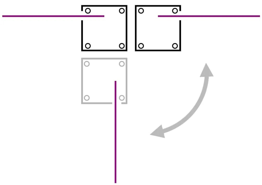 vidaXL Σκίαστρο Πλαϊνό Συρόμενο Καφέ 140 x 1000 εκ.