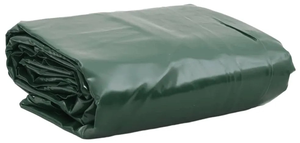 vidaXL Μουσαμάς Πράσινος 5 x 5 μ. 650 γρ./μ²