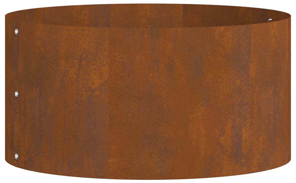 vidaXL Γλάστρα Κήπου Καφέ 40 x 40 x 20 cm Ατσάλι corten