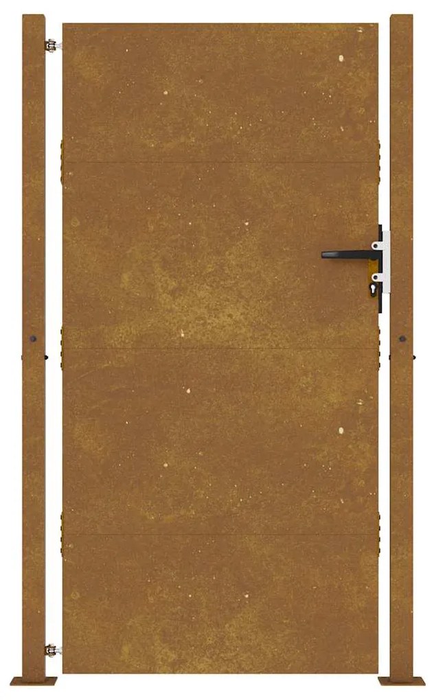 vidaXL Πύλη Κήπου 105 x 180 εκ. από Ατσάλι Corten