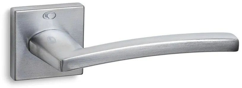 Convex 925 Ματ Χρώμιο Πόμολο Μπάνιου-Ροζέτα(Ζεύγος)