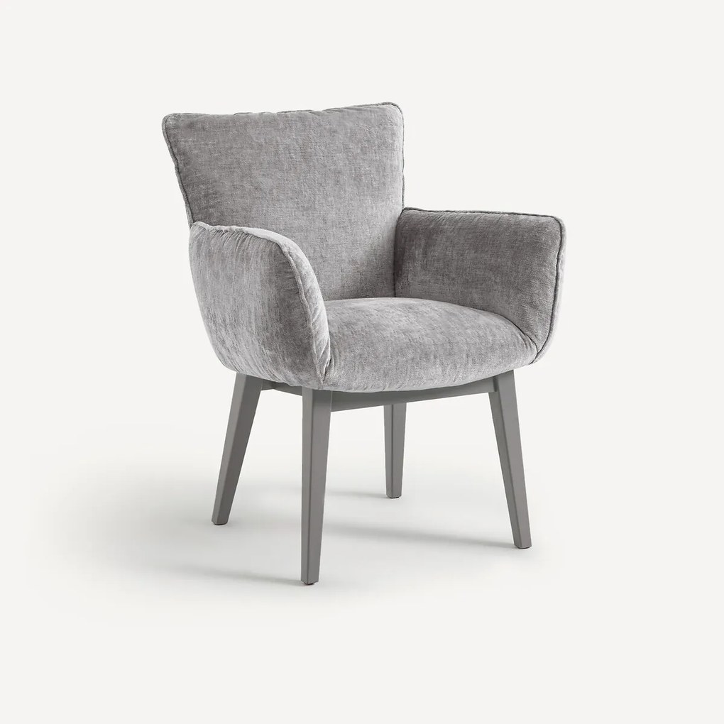 Πολυθρόνα τραπεζαρίας από βελούδο, Lazy