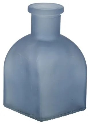 Beauty Home Γυάλινο Βάζο Lilou Μπλε 6 x 11 x 6 CM – 190ml