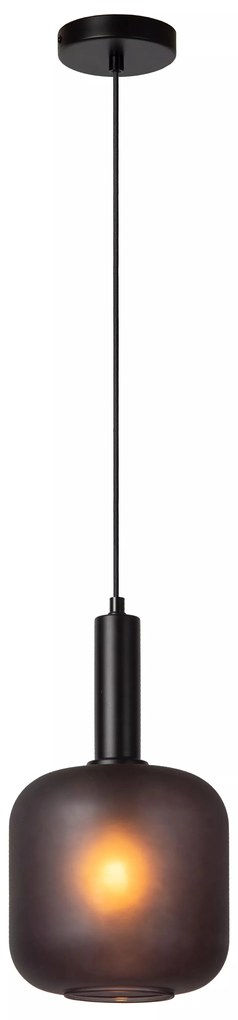 Φωτιστικό Κρεμαστό Lucide 45405-01-30 ELOISE Μαύρο Ματ (Black Mat)|Ανθρακί (Anthracite)