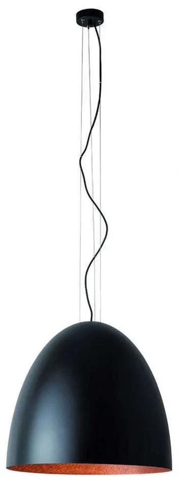 Φωτιστικό Οροφής Egg L 10320 55x285cm 5xE27 40W Black-Copper Nowodvorski