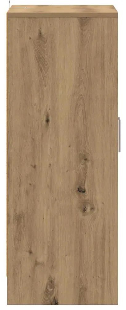 vidaXL Παπουτσοθήκη Αρτισιανή Δρυς 60x35x92 εκ. Επεξεργασμένο Ξύλο