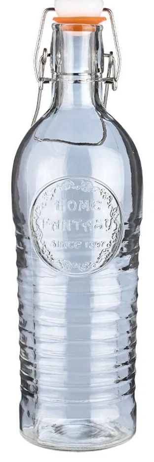 Estia 01-21832 Γυάλινο Μπουκάλι Με Μεταλλικό Κλιπ 1100ml