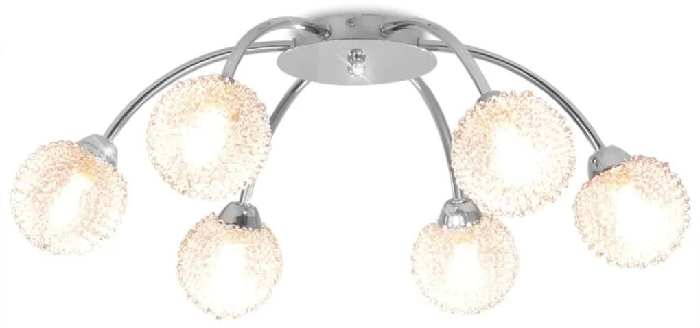 vidaXL Φωτιστικό Οροφής με 6 LED Λαμπτήρες G9 240 W