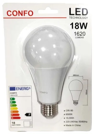Λάμπα LED 18W E27 σπιράλ - Light bulb