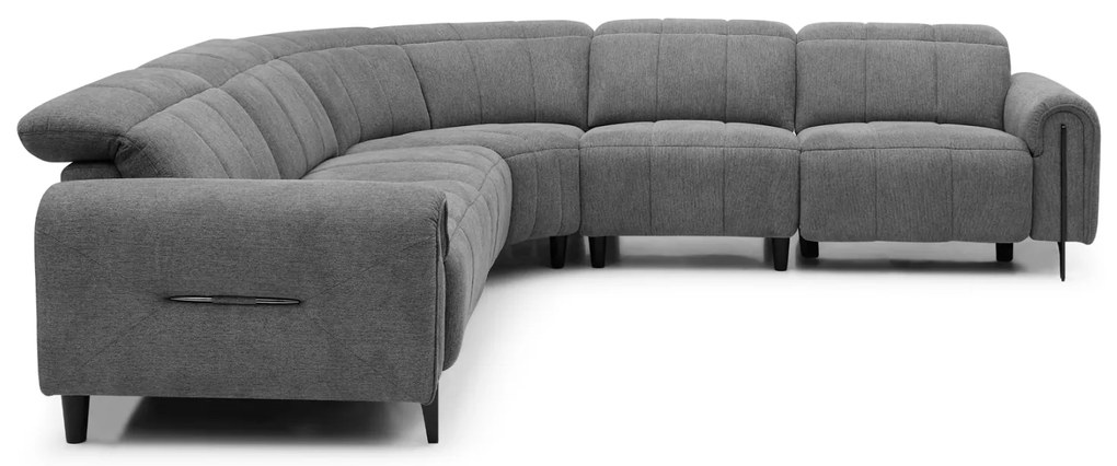 ΓΩΝΙΑΚΟΣ ΚΑΝΑΠΕΣ ΜΕ RECLINE ORACLE HM3290.01 ΓΚΡΙ ΥΦΑΣΜΑ 260x260x90(κάθισμα)x94Υεκ.