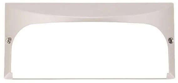 Απλίκα Τοίχου LM03 Οβάλ E27 10W IP54 Αλουμίνιο Πλαστικό Eurolamp-145-20230-Λευκό 145-20230