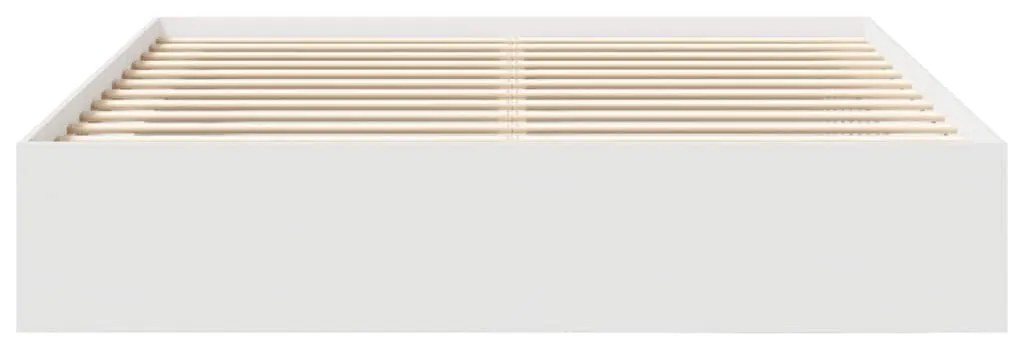 vidaXL Πλαίσιο Κρεβατιού Λευκό 180 x 200 εκ. Super King
