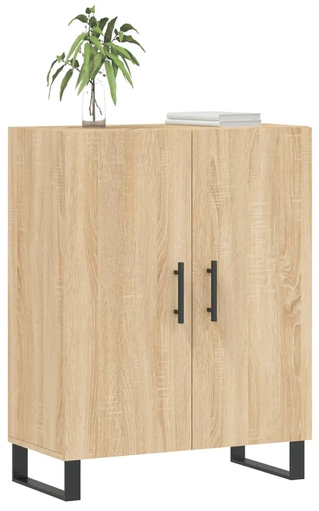 vidaXL Ντουλάπι Sonoma Δρυς 69,5 x 34 x 90 εκ. από Επεξεργασμένο Ξύλο